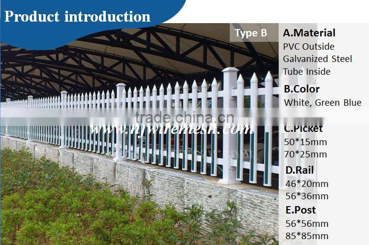 cheap decorative flower garden fencing/plastic garden fence(guangzhou factory)