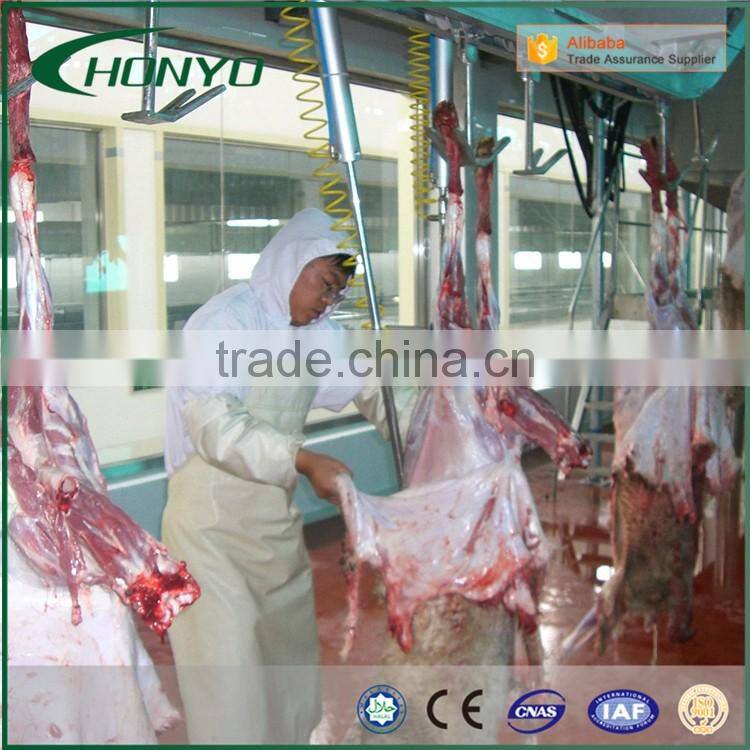Sheep goat viscera removing transportation line for slaughterhouse plant