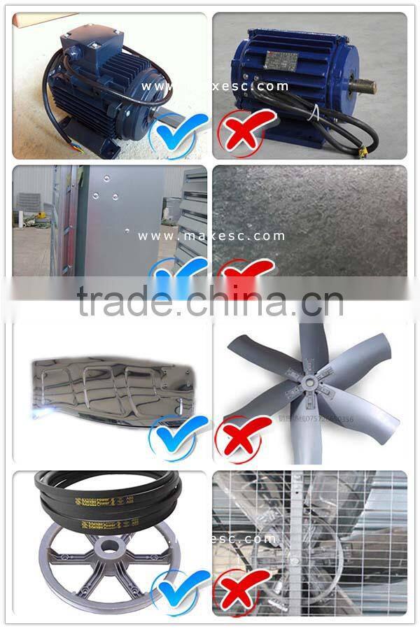 Single exhaust fan multi-span greenhouse exhaust fan new type popular design