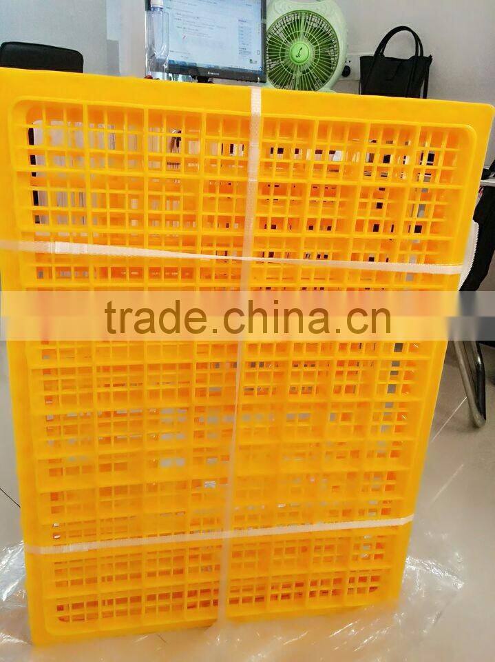 Easy clean plastic poultry cage for transport of chicken/chicken transport cage HJ-DN016