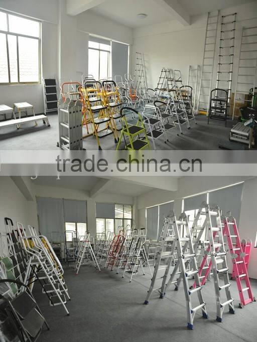 Household 5 steps steel folding step ladders loft ladders manufacturer