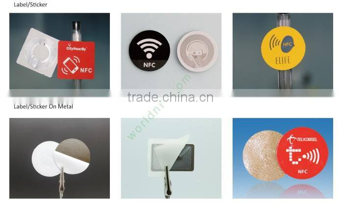 PVC NTAG213 Anti-metal NFC Tag Label