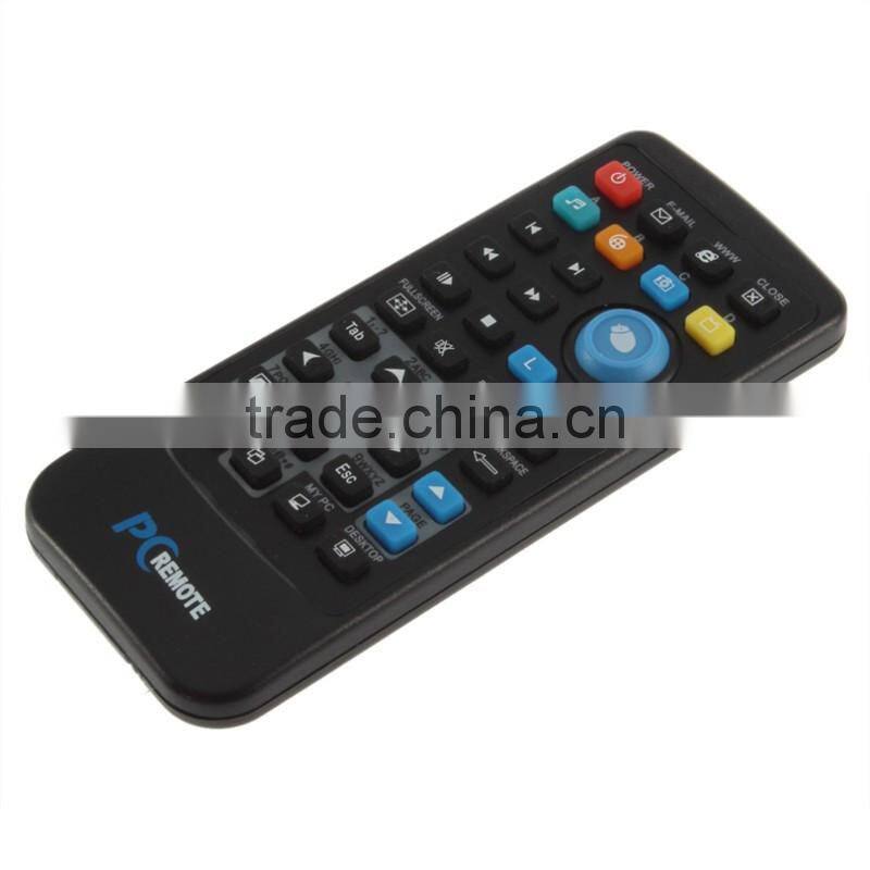 Hot Selling Wireless Controller PC Computer Remote Controller Media Center fly Mouse & USB Receiver For Windows 7 XP VISTA