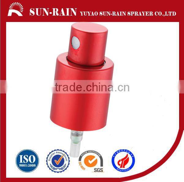 cosmetic aluminum pump 18/415 20/415 perfume sprayer