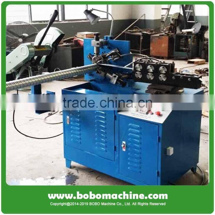 Post tension spiral corrugated pipe forming machine