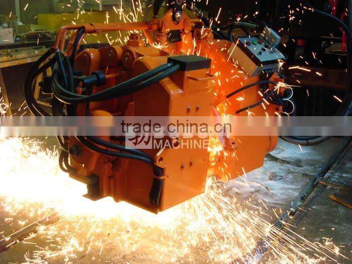 Container type rail butt welding machine