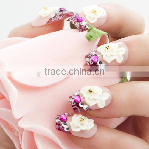 manicure design 3d decoration uv gel powder