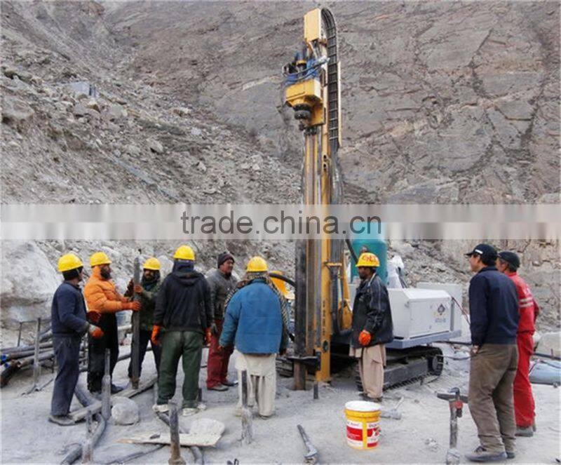 Full Hydraulic Crawler Engineering Tunnel Core Carbide Diamond Bit Casing Drilling Rig