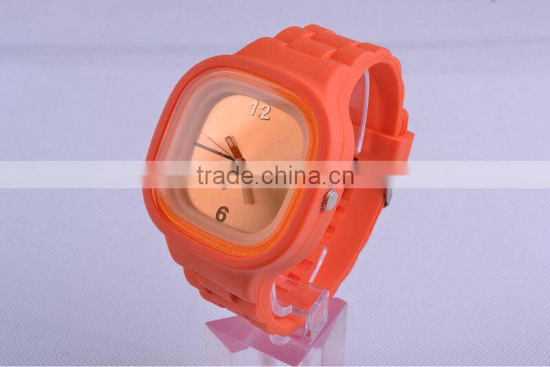 Dirt-proof youth induviduality lovely safety  vintage quartz silicone watches