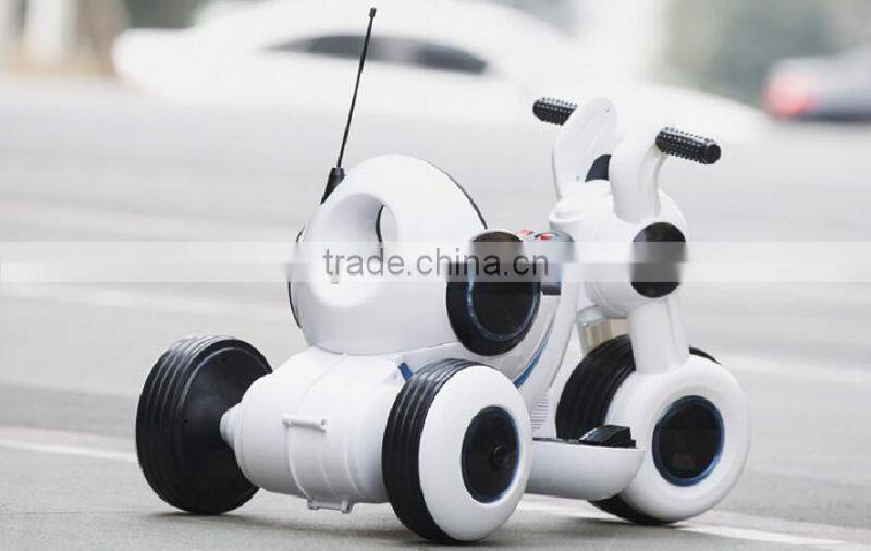 Baymax Style Electric Children Motorcycle