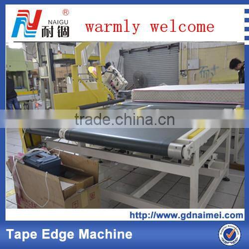 High efficiency suitable use for many size automatic mattress tape edge machine