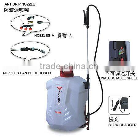 battery waterproof AGRICULTURE SPRAYER