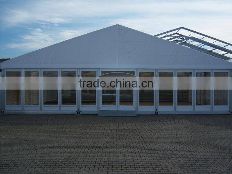 Beautiful fancy party tent large wedding marquee tent event tent with curtain and lights for sale