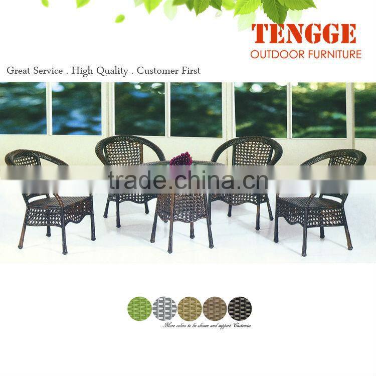 aluminum pvc resin pro garden table chairs