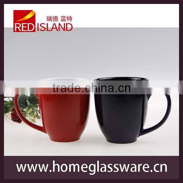 Hot sale 16 oz colorful ceramic mug