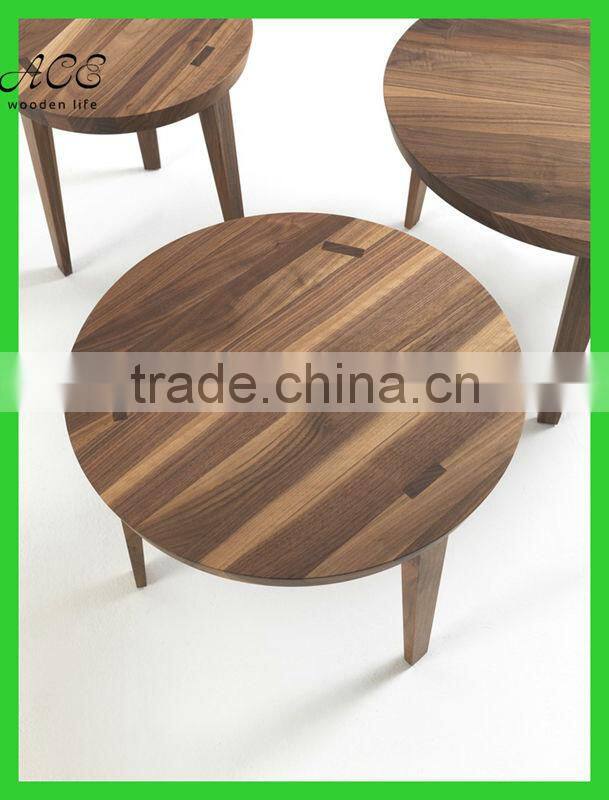 round wooden table