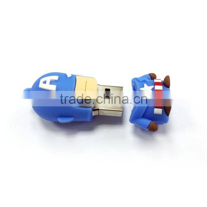The superman series captain America usb memory stick