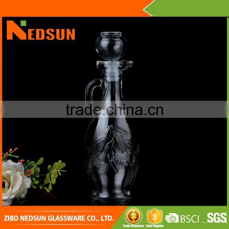 Best selling olive bottle oil with stopper for chicken