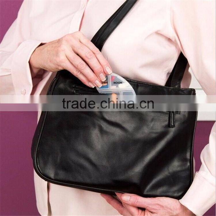 7 Day Mini Drug Storage Box Pill Organizer Plastic Container