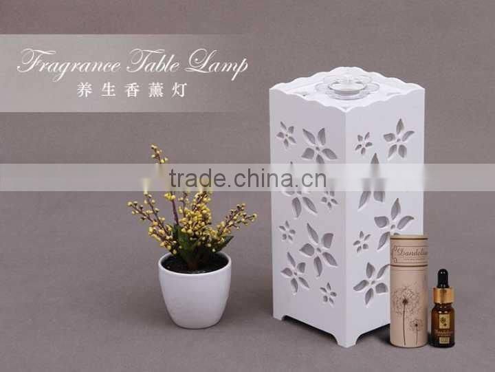 High-grade hollow carved lamp Household carved aromatherapy decorate table lamp essential oil table lamp