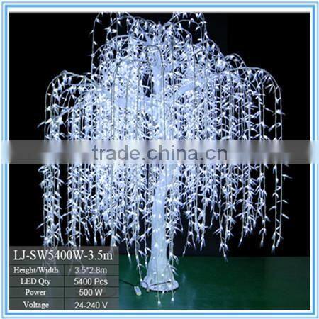 High quality artificial outdoor cherry blossom tree with lights