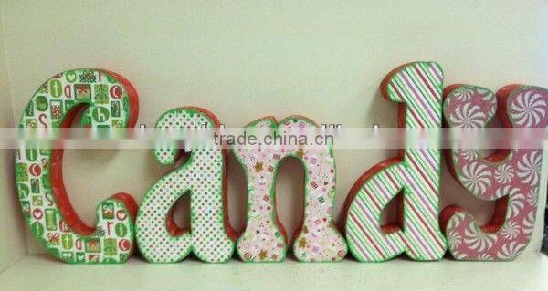 decorative wooden letters wooden number children DIY drawer colourful wooden gift wooden block letter DIY wooden craft letter