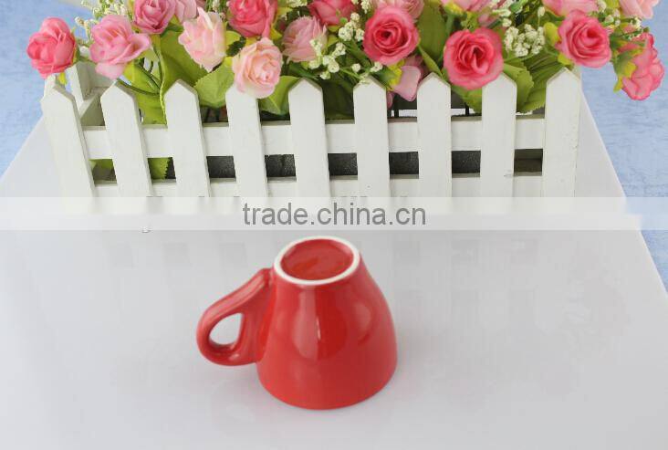 Porcelain espresso coffee cup set