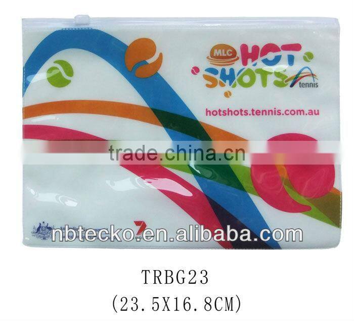 customized PVC documents bag for school and office