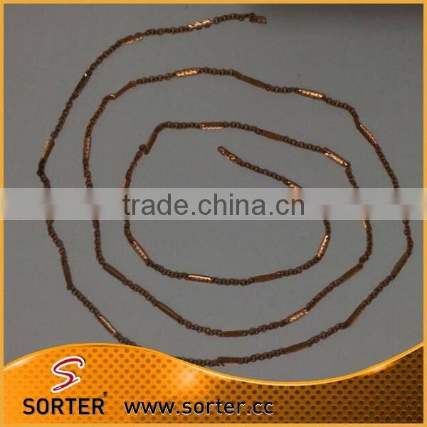 LARGE 10mm x 15mm BRASS GILT ALUMINUM Elongated Long Link CURB CHAIN