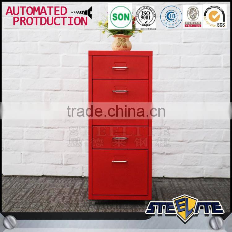 Commercial furniture mobile pedestal file cabinets metal locker file storage cabinet