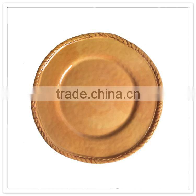 Manufactures of dishes to restaurant retro style melamine crockery like plate