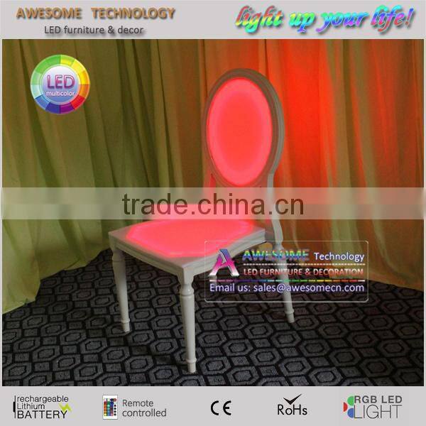 Fancy wedding event ghost chair