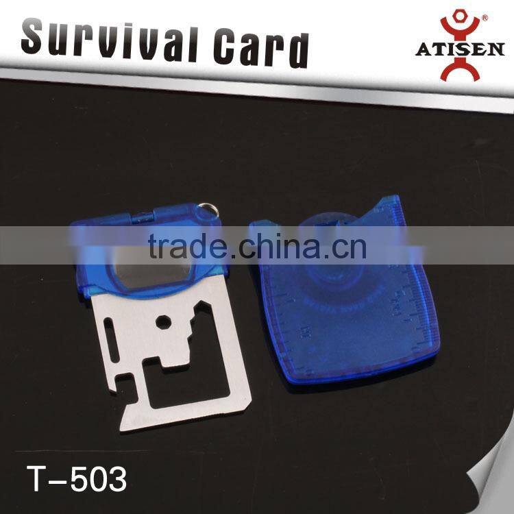 Nice gift ,High quality pocket knife.stainless steel Utility survival card/tool