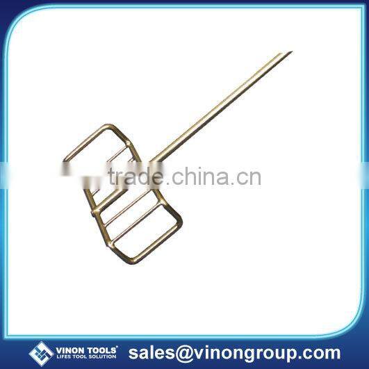 Big spiral mixer, Colorful Zinc plated Paint and mud Mixer, Mixing Whisks