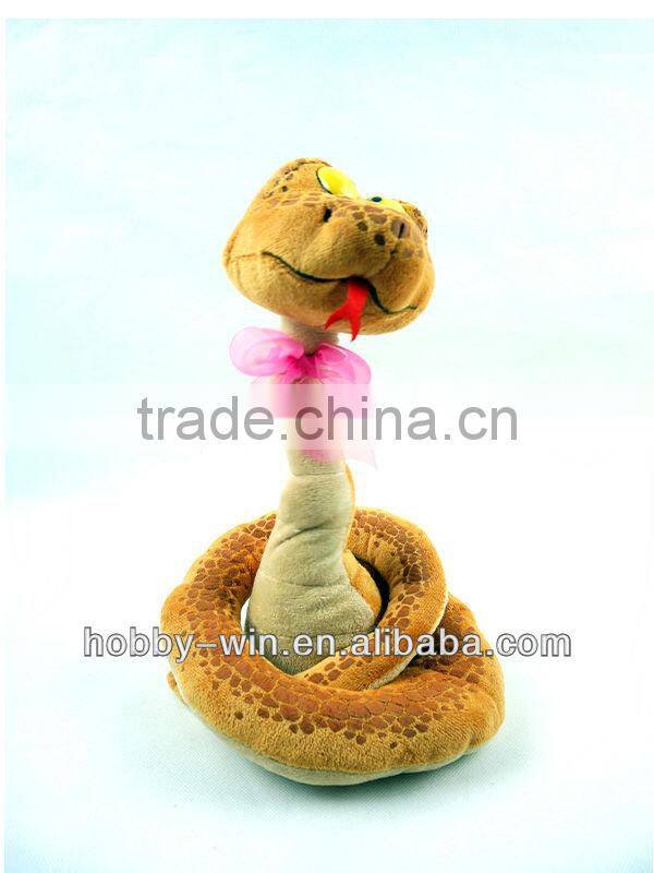 Voice Controlled Music Twist Snake Plush Toy RC Animal HJ045341 blankets baby