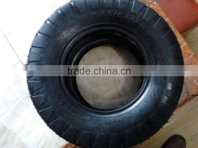 16inch block pattern wheelbarrow tyre 4.80/4.00-8