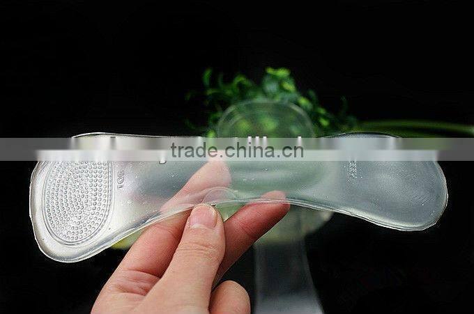 Feet Massage Gel Insoles with Arch Support /comfortable gel insole/massage gel insoles for lady