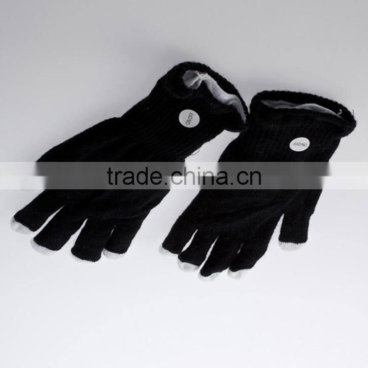 7 Mode Rave Light Finger Lighting Flashing Glow Mittens LED Protective Gloves