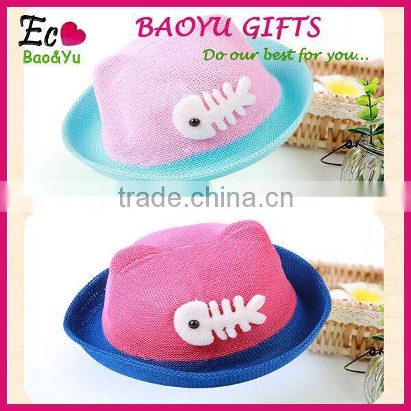 2015 Promotion Children's Full colour straw hat & bucket cap