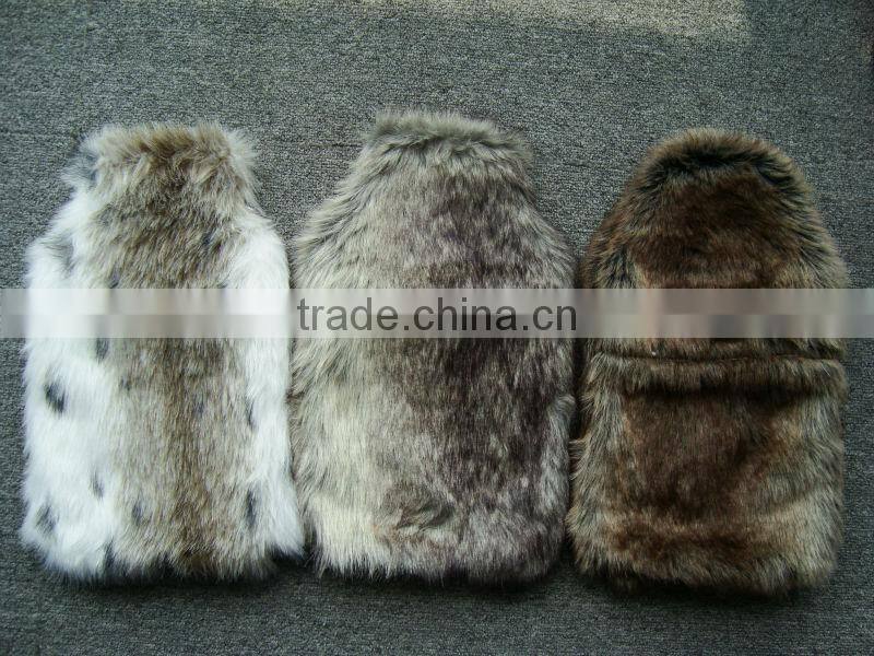 Factory Supply Directly Fashing Plush Animals Hot water bottle cover