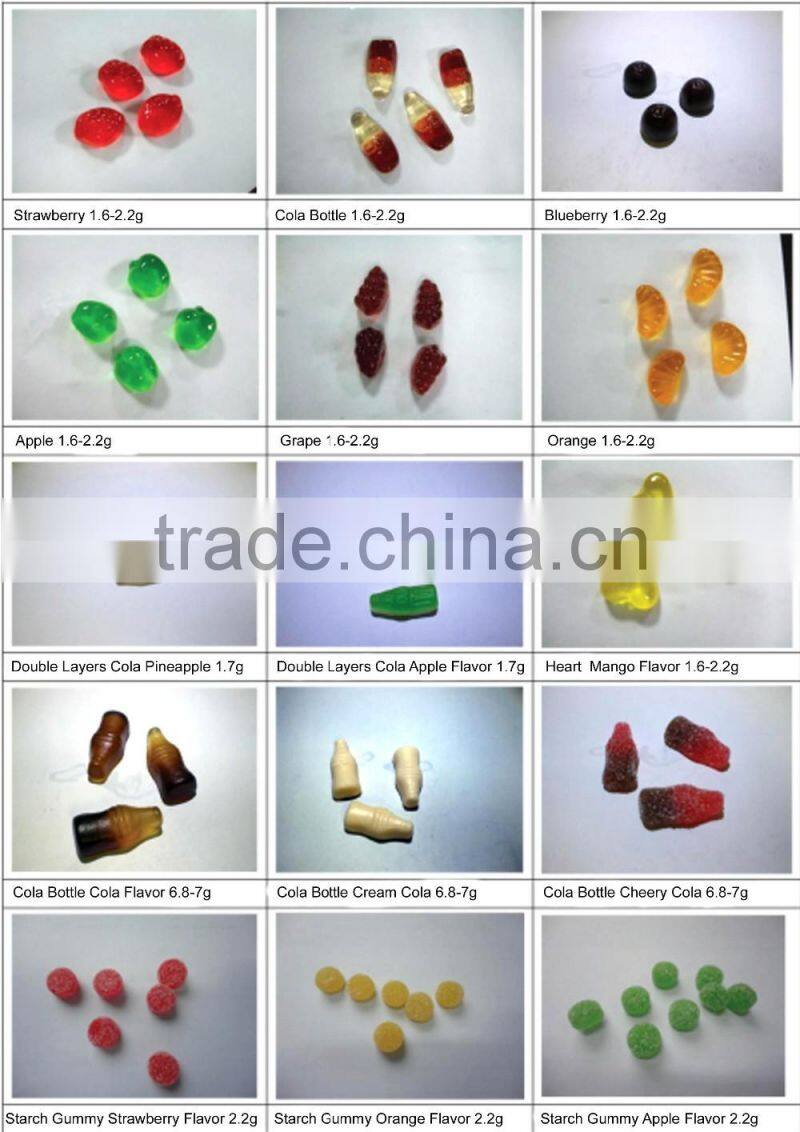 Different Shape Gummy Candy Jelly Candy