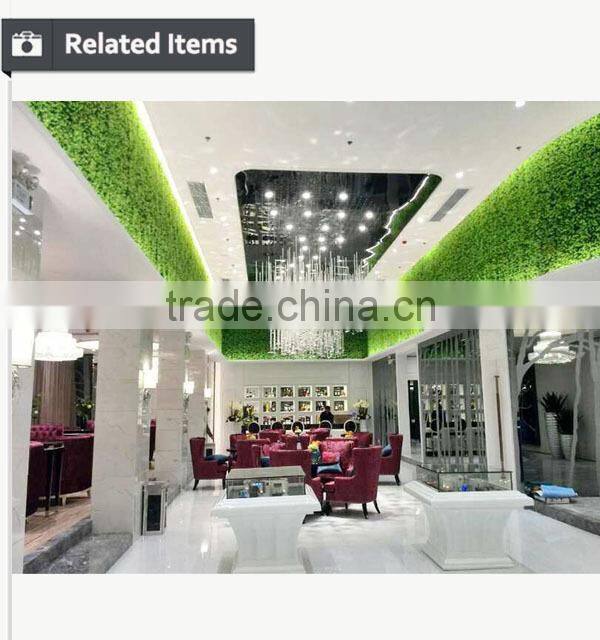 Outdoor creative artificial living moss flower plants wall