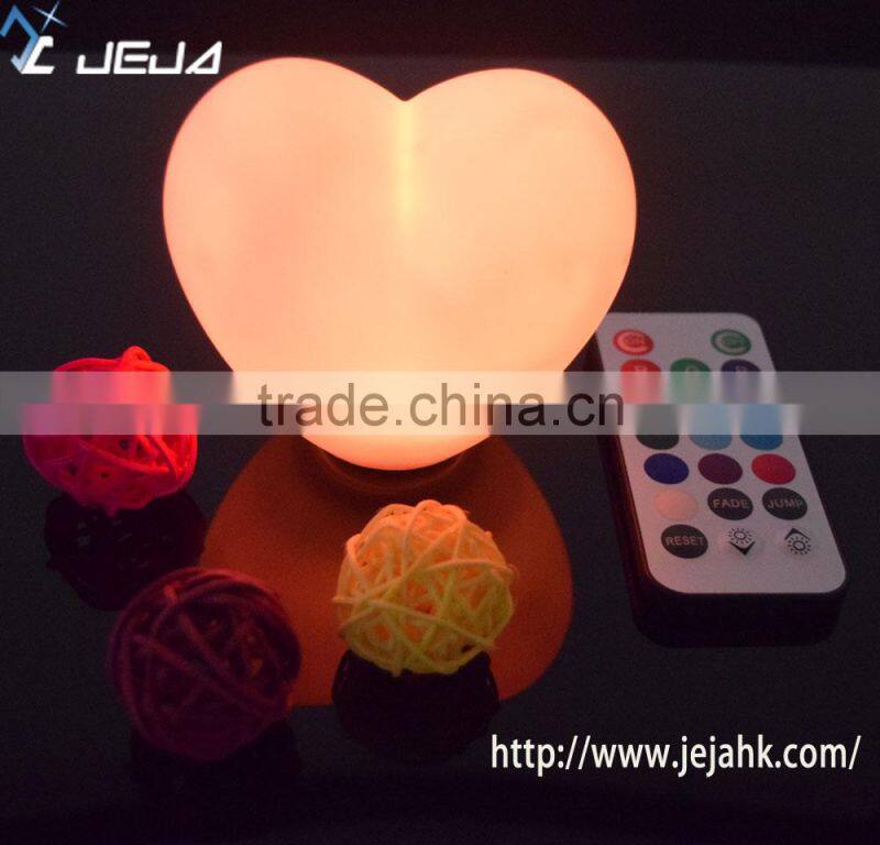 Remote Control RGB LED Love Heart Perfume