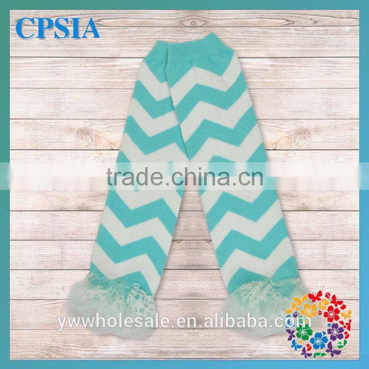 2014 Christmas gift for girls green and red cotton leg warmer multi chevron colour baby leg warmers