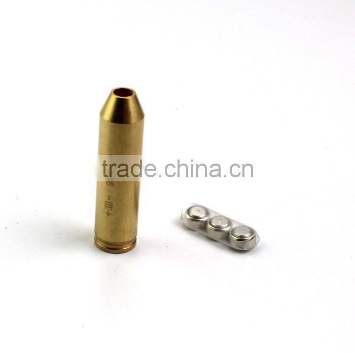 Erains TAC Optics Gold Full Brass CAL:.308 Cartridge Red Laser Pointer Bore Sighter(-09)