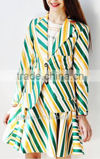 2014 colorful twill fabric suits