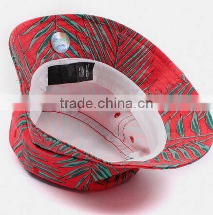 Blue custom blank colorful school bucket hat