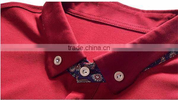 2016 handsome young man basic blank tshirt no label pk polo t-shirt