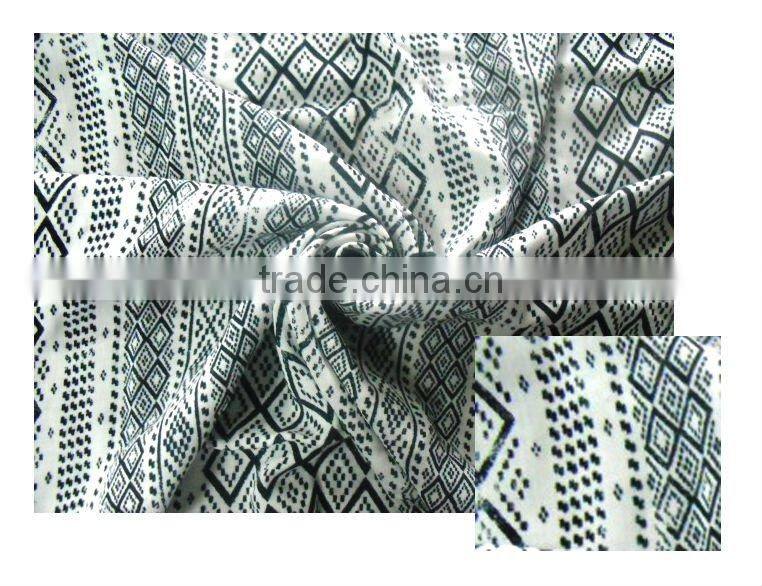 1500 meters available fabric, Rayon challis print / rayon fabric100% spun rayon printed fabric