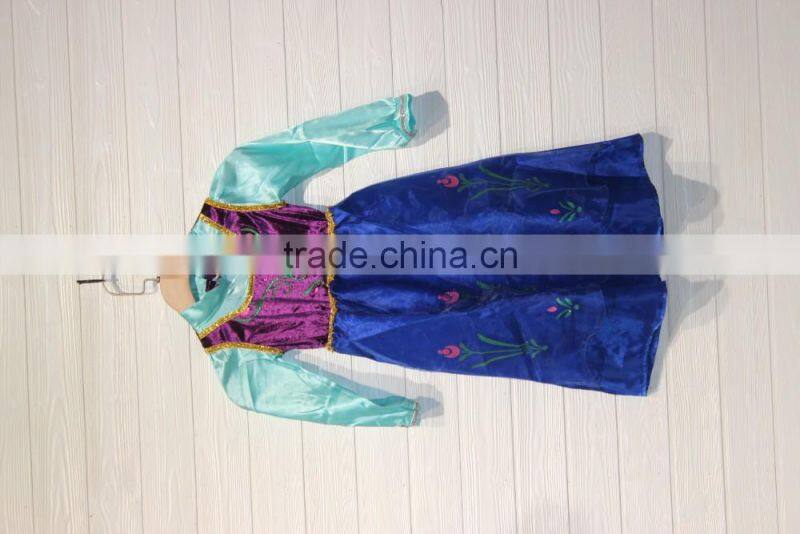 GZY 2016 latest dress designs for flower girls for 6-16 years old